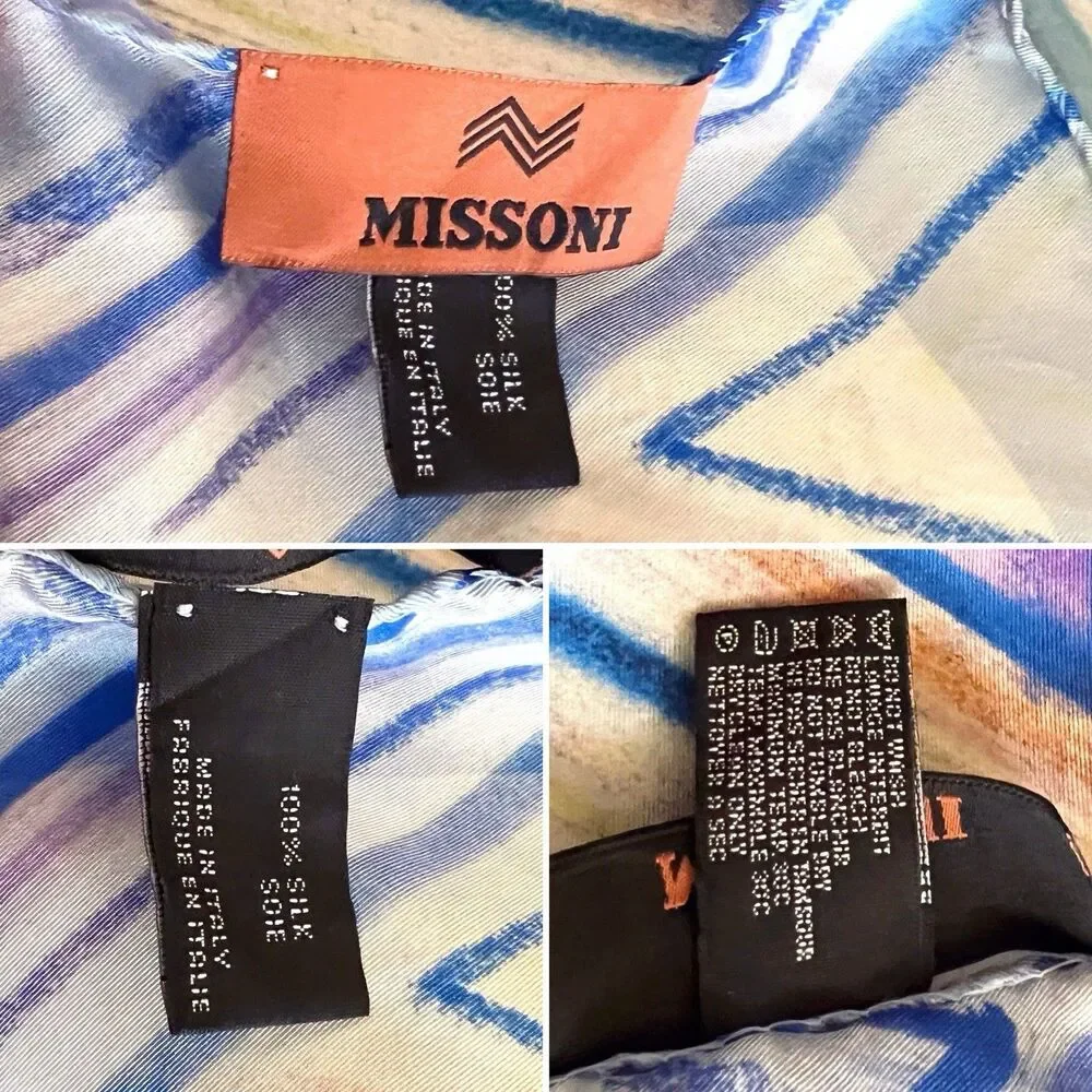 Missoni Large Silk Scarf 35